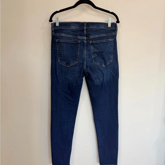 Banana Republic Dark Blue Skinny Jeans - Picture 2 of 3